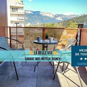 Appartement La Belle Vue - Garage Terrasse Wi-fi Netflix Disney+, Annecy